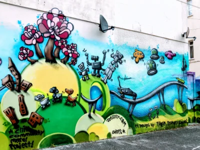 Eton terrace Plymouth mural